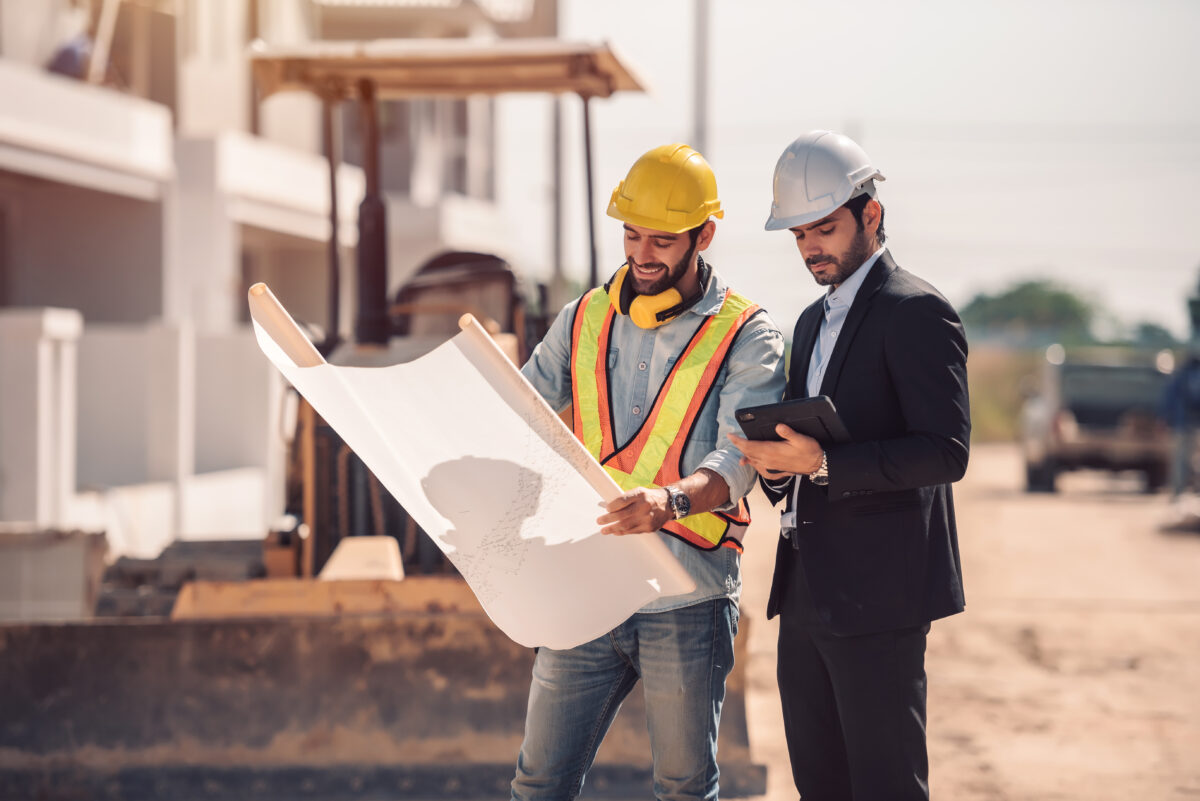 Fixcon Developers team planning a construction project